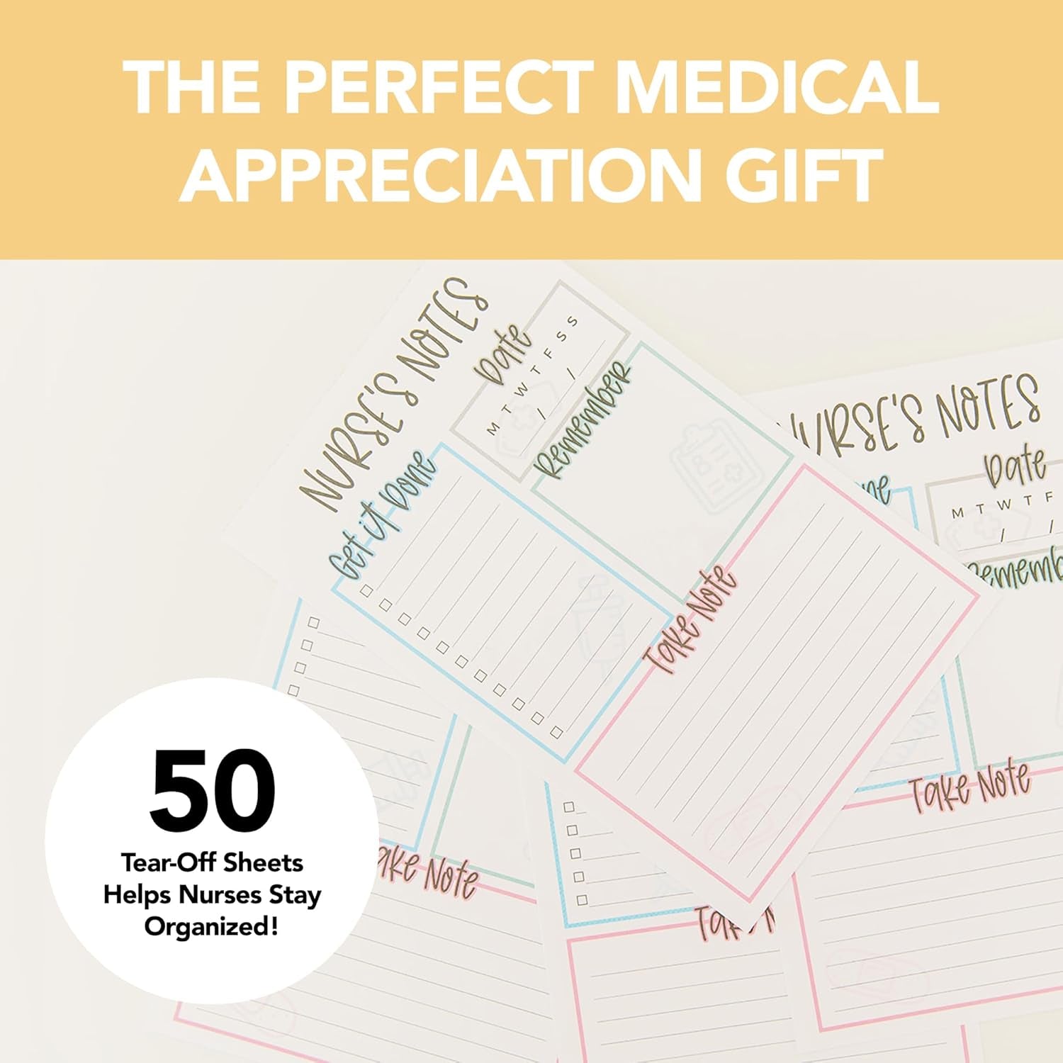 Nurse Appreciation Notepads